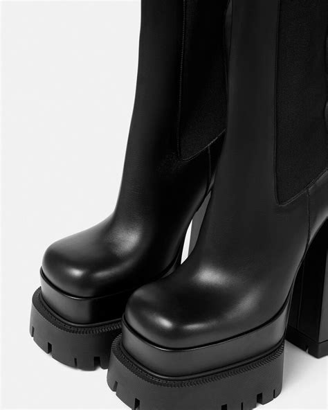 versace moon boots|Versace aevitas platform boots.